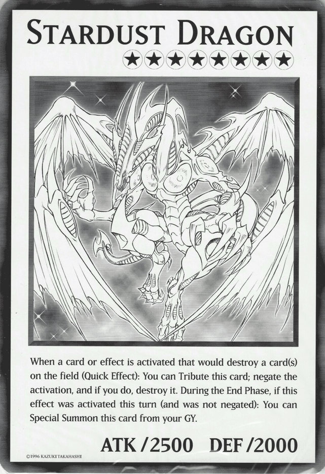 stardust dragon yugioh card Accel Synchro if this effect was activated this turn (and was not negated) Yu-Gi-Oh! Stardust Dragon Limited Edition