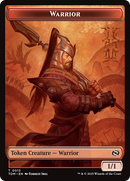 Servo // Warrior Double-Sided Token [Tarkir: Dragonstorm Commander Tokens]