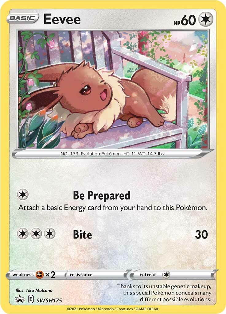 Eevee (SWSH175) [Sword & Shield: Black Star Promos]