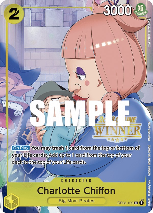Charlotte Chiffon (Online Regional 2023) [Winner] [One Piece Promotion Cards]