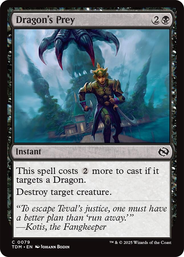 Dragon's Prey [Tarkir: Dragonstorm]