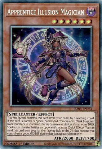 Apprentice Illusion Magician [RA04-EN023] Prismatic Collector's Rare