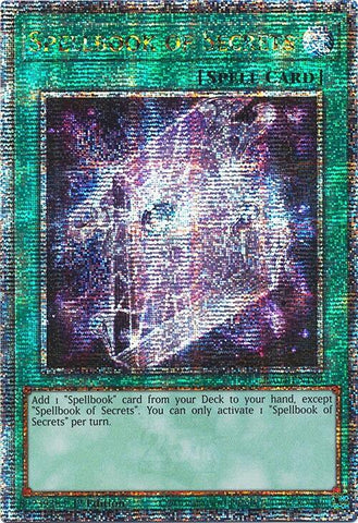 Spellbook of Secrets [RA04-EN189] Quarter Century Secret Rare