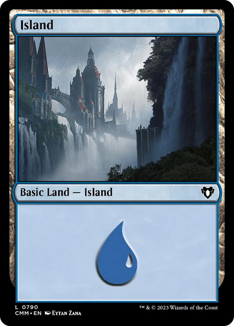 Island (790) [Commander Masters]