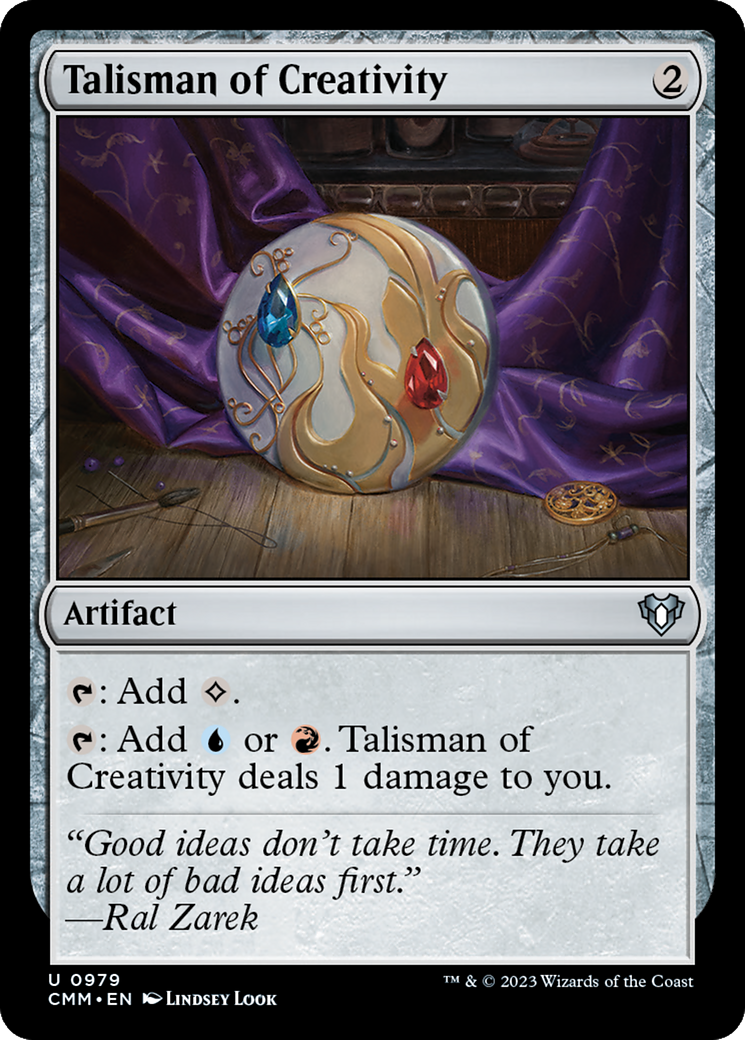 Talisman of Creativity [Commander Masters]