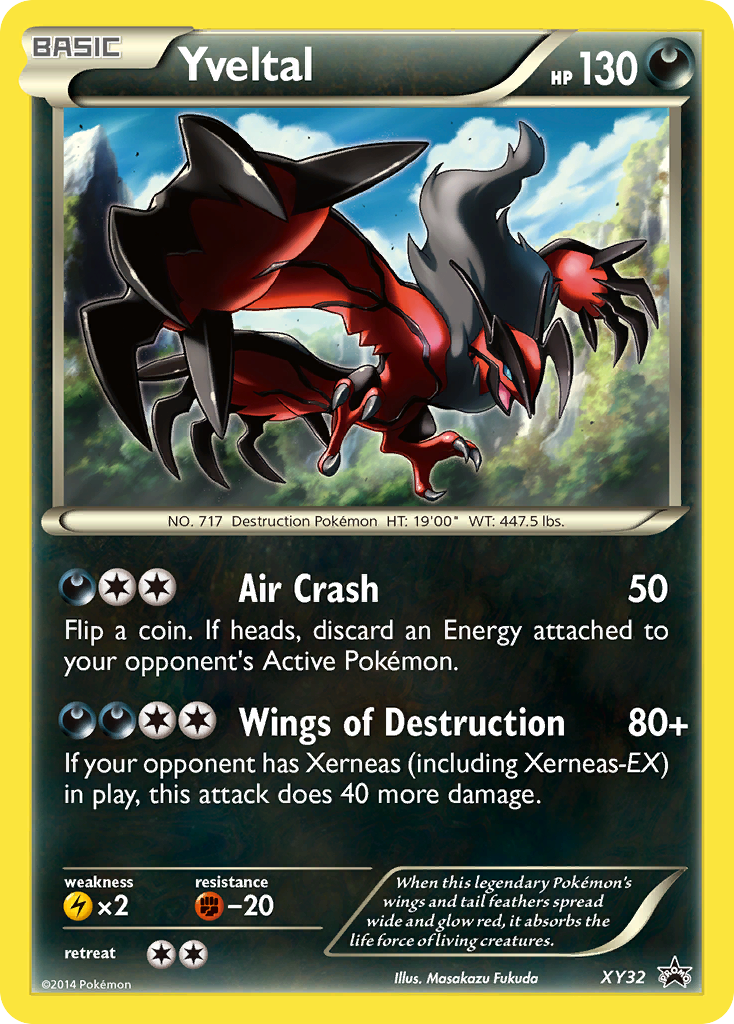 Yveltal (XY32) [XY: Black Star Promos]