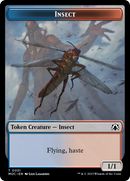 Soldier // Insect Double-Sided Token [March of the Machine Commander Tokens]