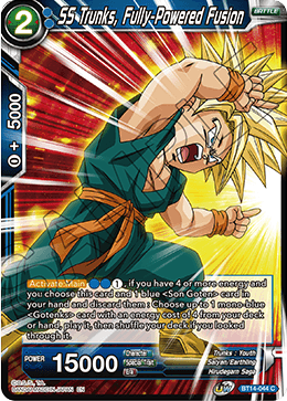 SS Trunks, Fully-Powered Fusion [BT14-044]