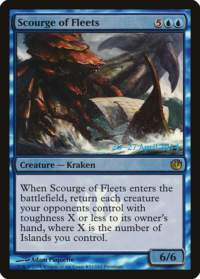 Scourge of Fleets  [Journey into Nyx Prerelease Promos]