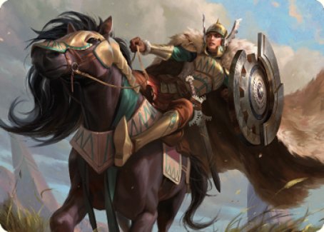 mtg dominaria united art cards Knight of Dawn's Light Art Card [Dominaria United Art Series]