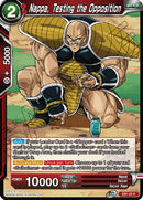 Nappa, Testing the Opposition [EB1-05]