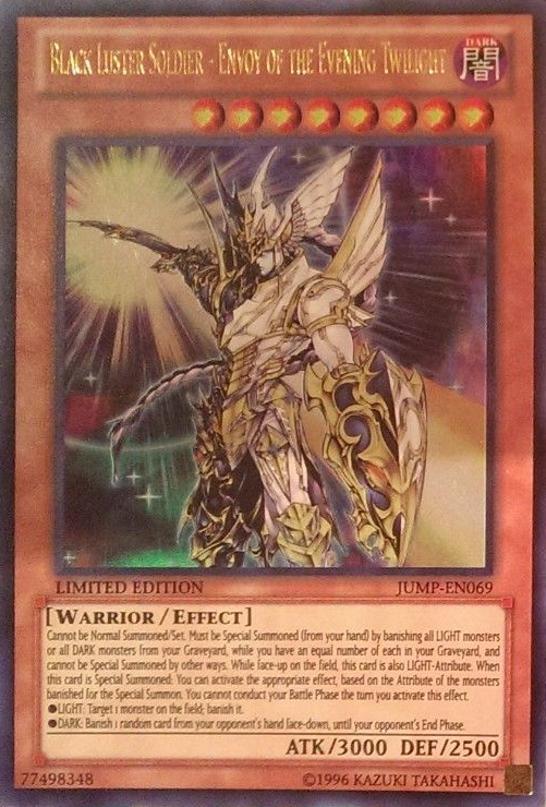 black luster soldier rare card Black Luster Soldier