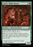 Lattice-Blade Mantis [Phyrexia: All Will Be One]