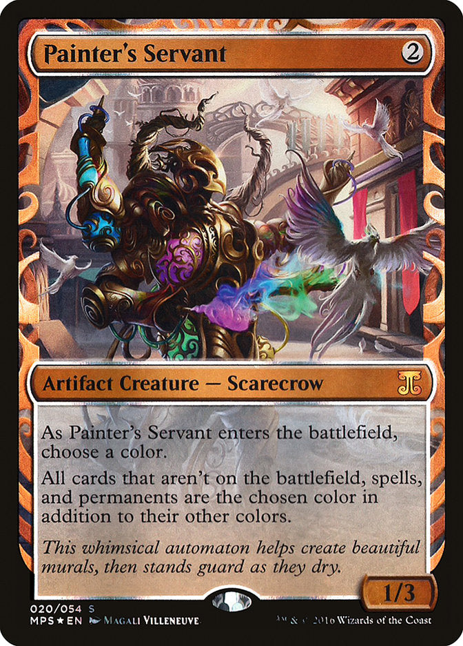 mtg all kaladesh cards Painter's Servant [Kaladesh Inventions]