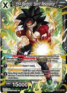SS4 Bardock, Spirit Resonance [BT14-122]