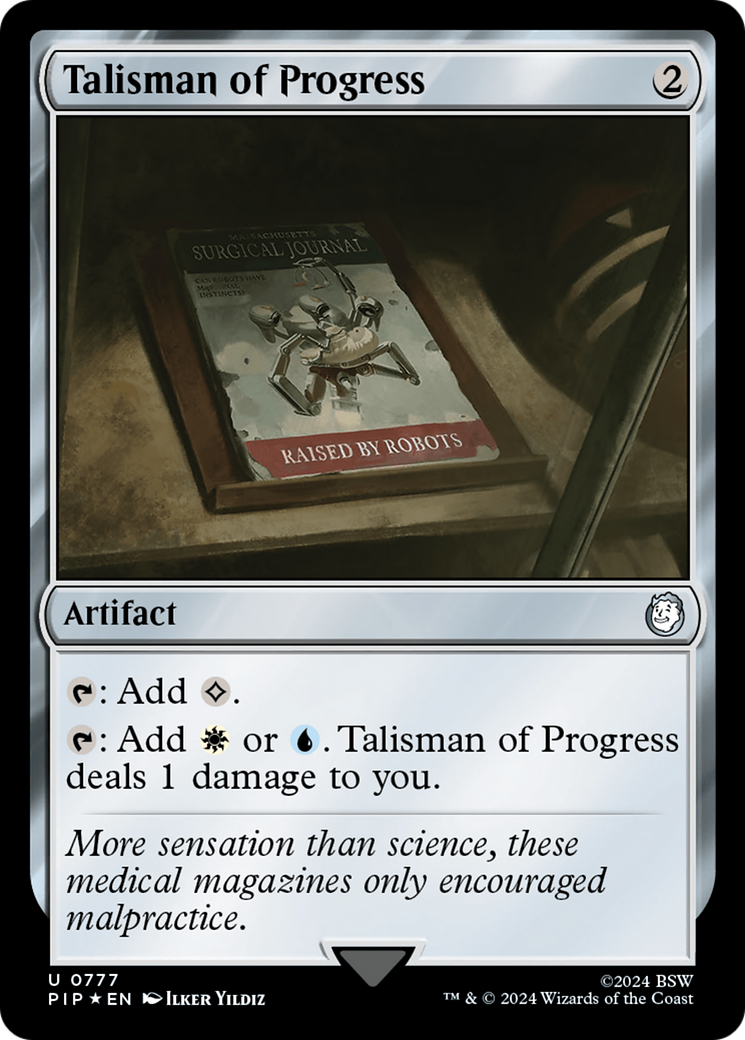 Talisman of Progress (Surge Foil) [Fallout]
