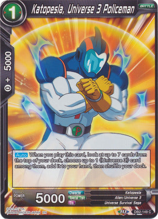 Katopesla, Universe 3 Policeman [DB2-149]