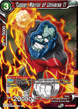 Tupper, Warrior of Universe 11 [BT14-022]
