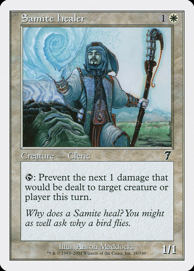 Samite Healer [Seventh Edition]