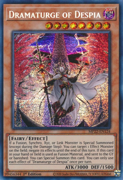 yugioh despia cards Yugioh - Dramaturge of Despia 1st Edition Ultra Rare NM
