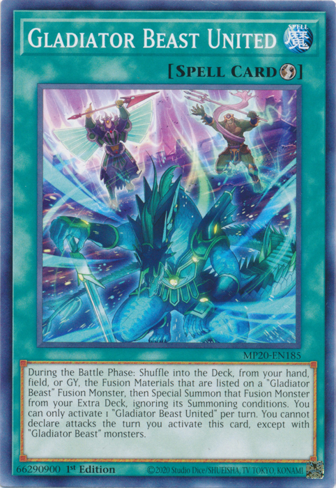 yugioh cards that ignore summoning conditions Gladiator Beast United [MP20-EN185] Common