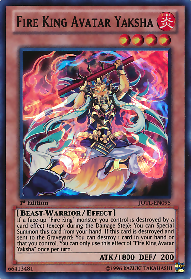 fire king cards yugioh CR04-AE190 Fire King Avatar Rangbali (N)