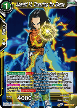 Android 17, Thwarting the Enemy [BT14-109]