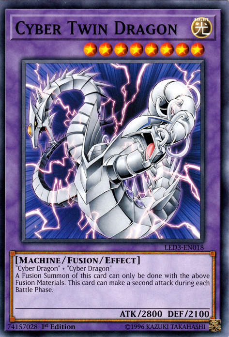 Cyber Twin Dragon [LED3-EN018] Common