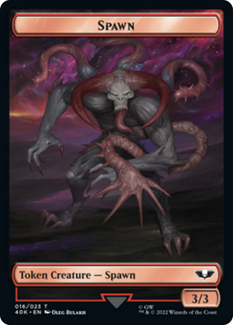 Spawn // Plaguebearer of Nurgle [Universes Beyond: Warhammer 40,000 Tokens]