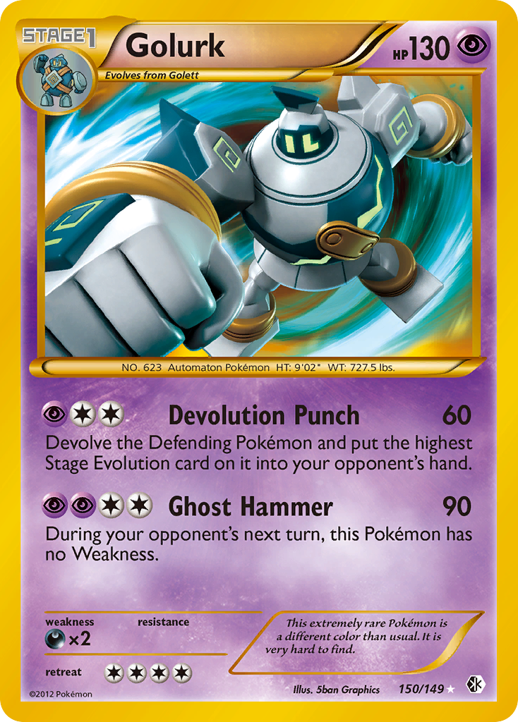 Golett [Mega Punch] (Pokémon)