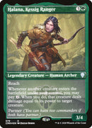 Halana, Kessig Ranger (Etched Foil) [Commander Legends]