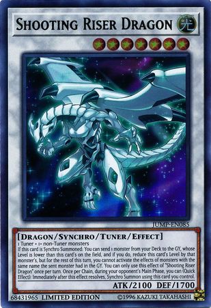 yugioh dragon cards for sale Shooting Riser Dragon [JUMP-EN085] Ultra Rare