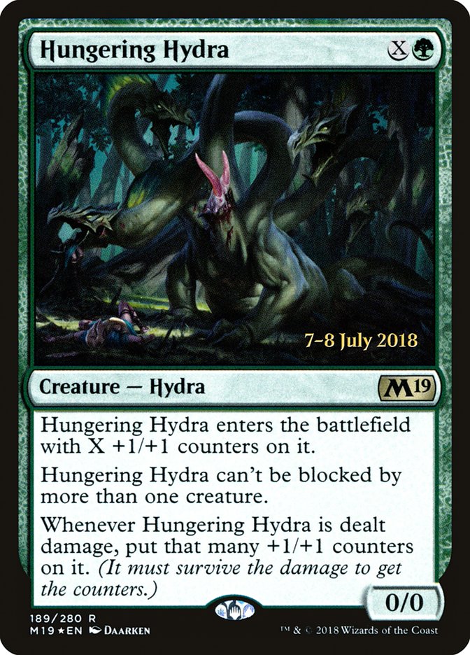 Hungering Hydra  [Core Set 2019 Prerelease Promos]